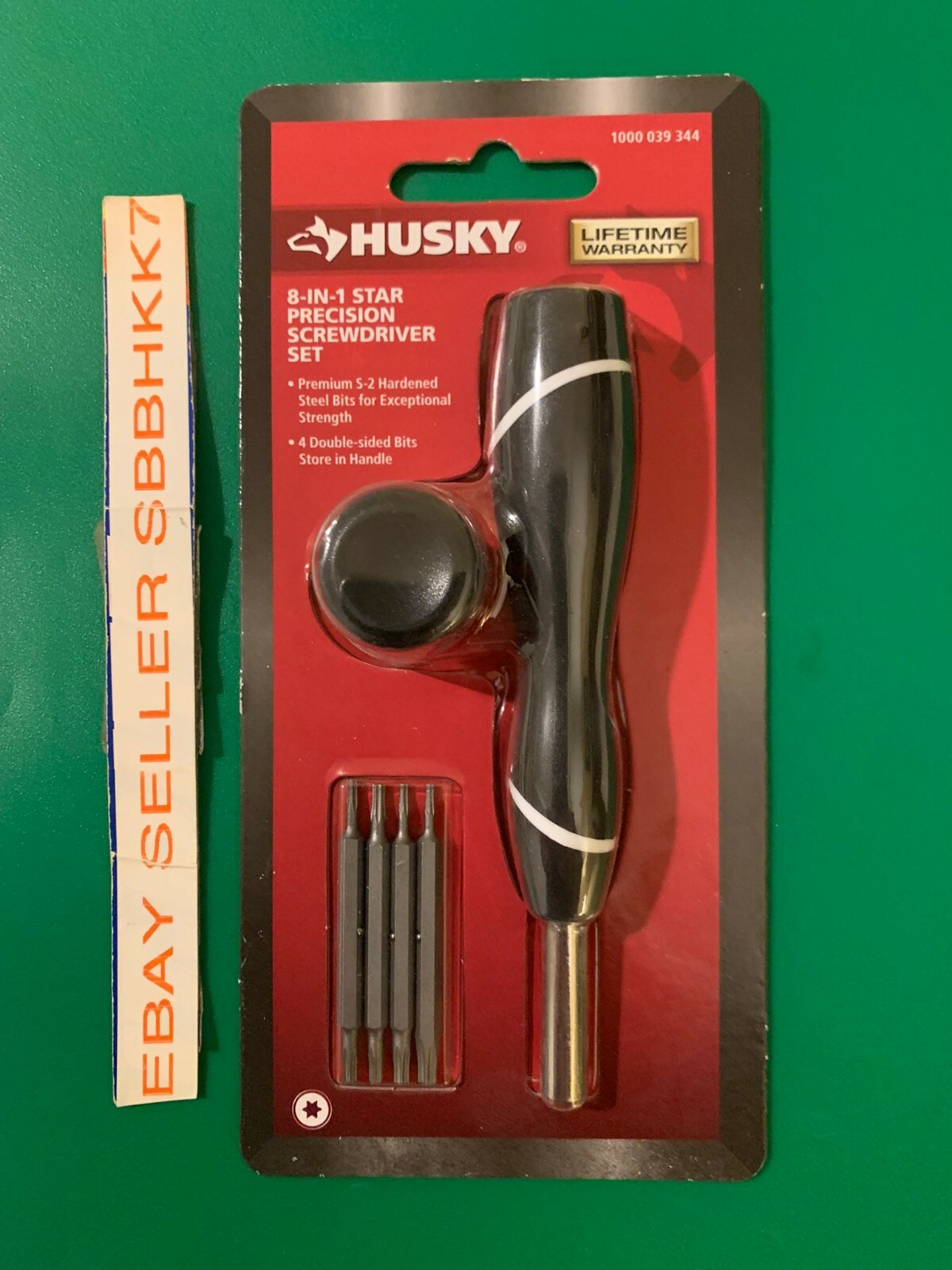 Husky 8-in-1 Precision Torx Star Screwdriver Set T4 T5 T6 T7 T8 T9 T10 T15 NEW!