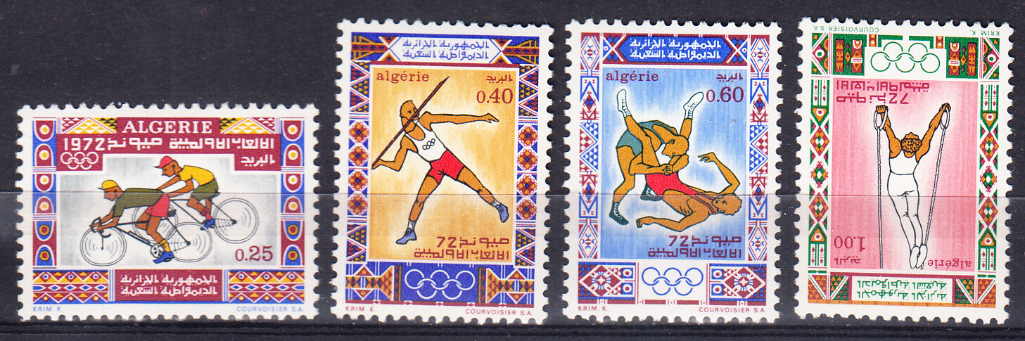 W ALGERIA 0473-476 MUNICH OLYMPIC