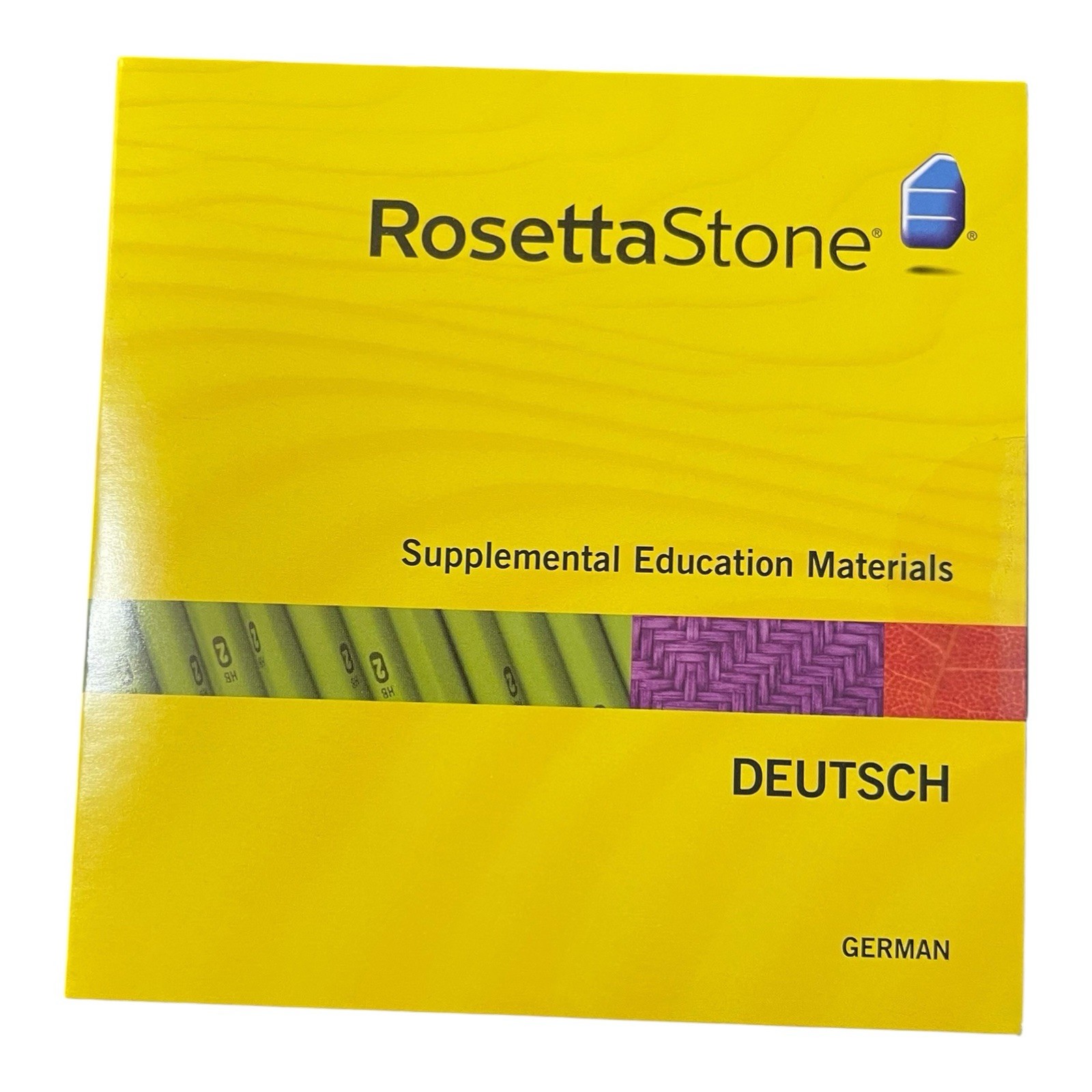 Rosetta Stone German Duetsch Level 1-3 Version WIN/MAC CD-ROM 2010