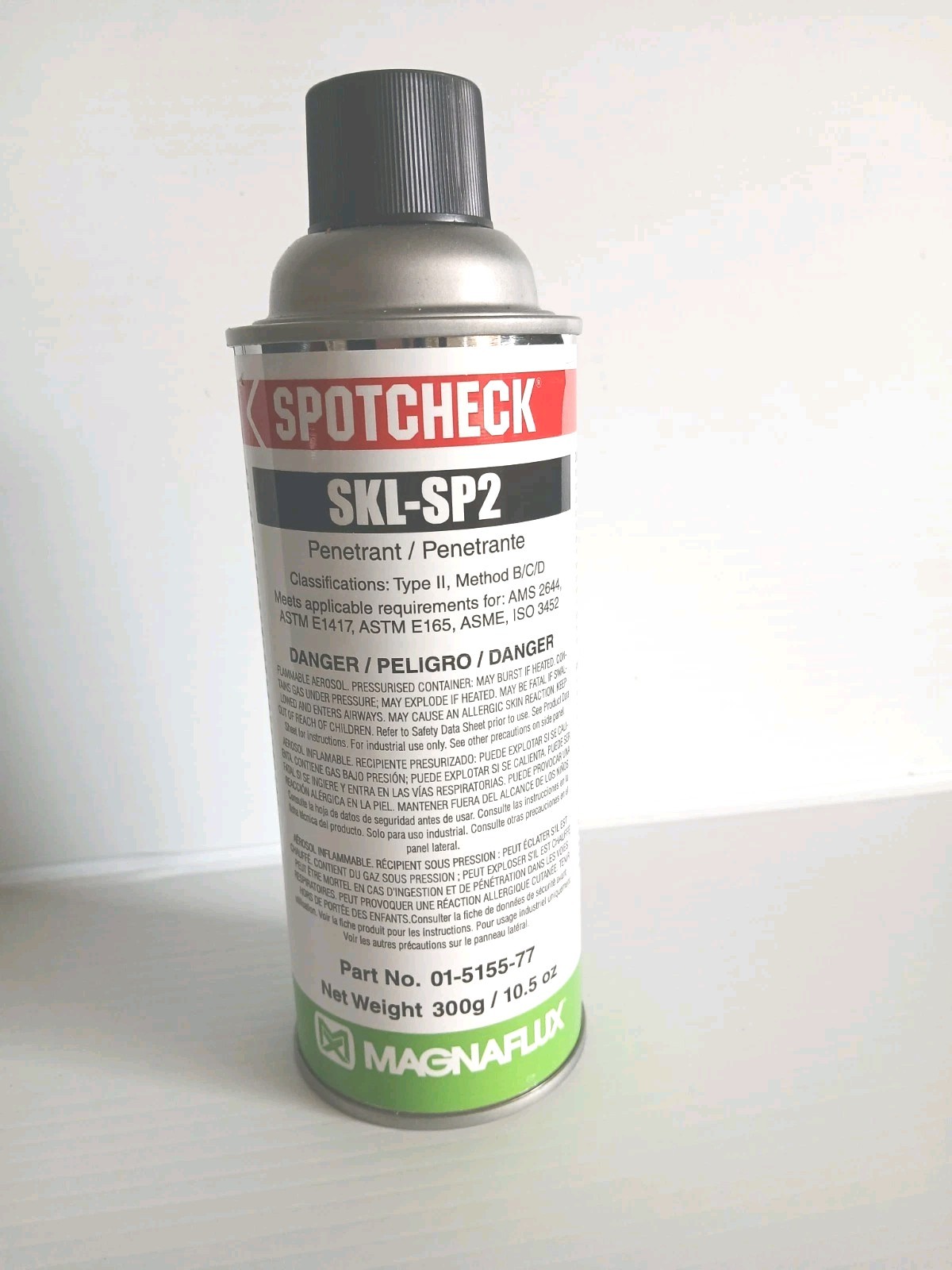 Magnaflux Spotcheck SKL-SP2 Penetrant 300g Penetrant Spray MPN 01-5155-77