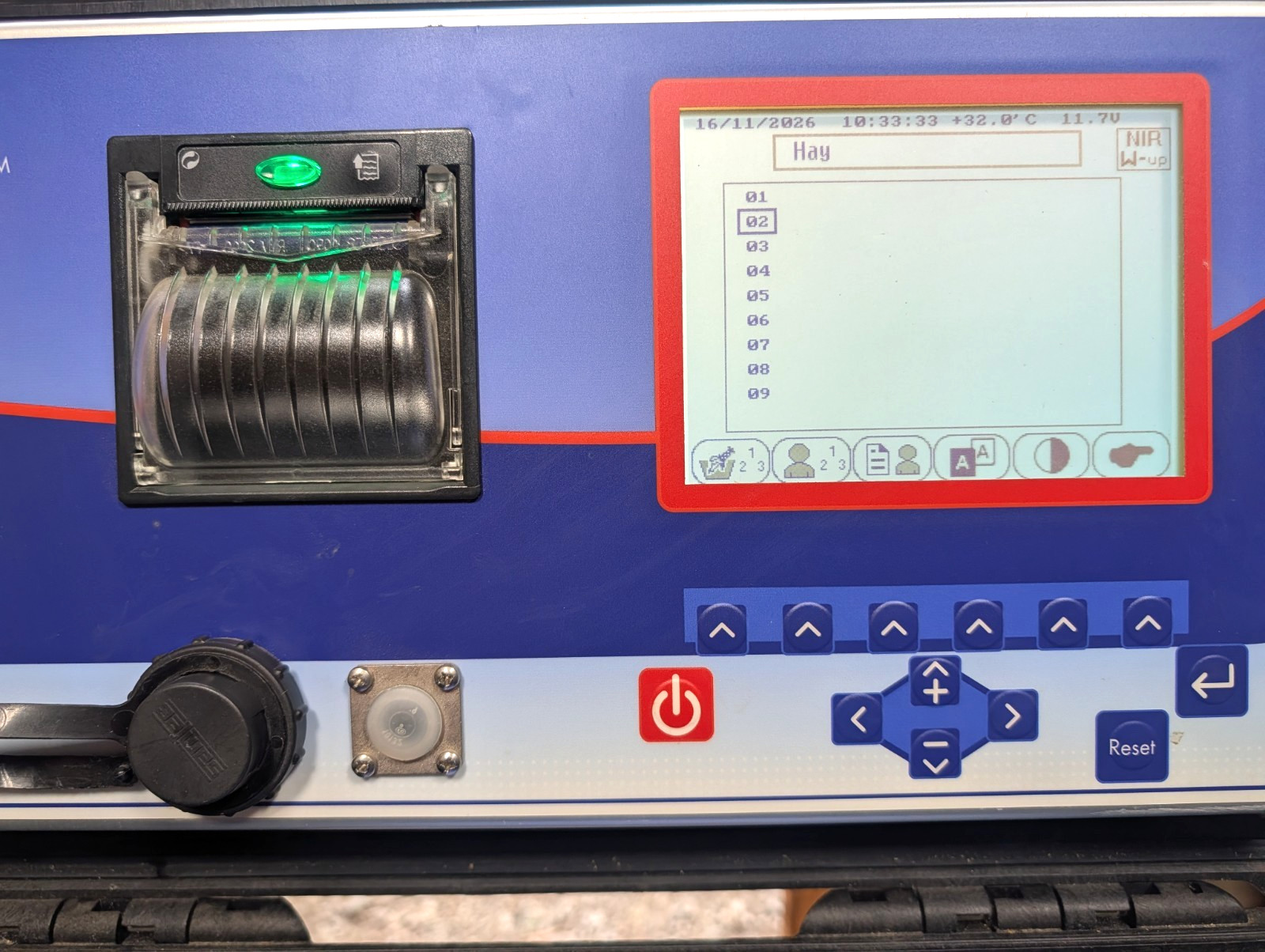 Dinamica Generale AgriNIR Analyzer Portable NIR Grain Feed Forage Tester