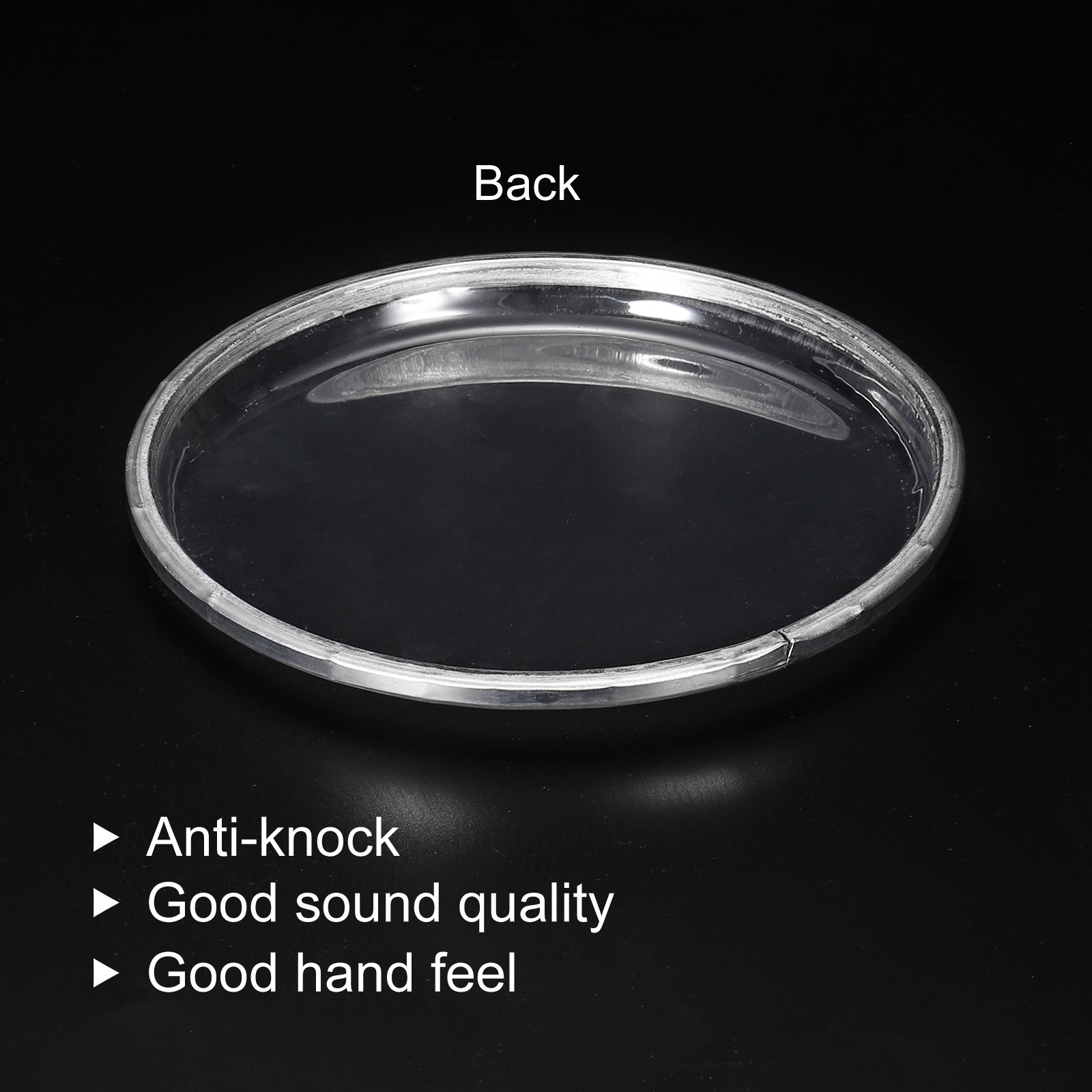 8 Inch Drum Head Drum Skin Drum Player Gift Transparent 2pcs