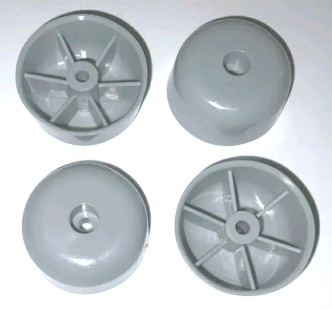 IKEA DETOLF GENUINE Glass Cabinet Feet IN Grey 4 X 113290 SPARE PARTS  REPLACE