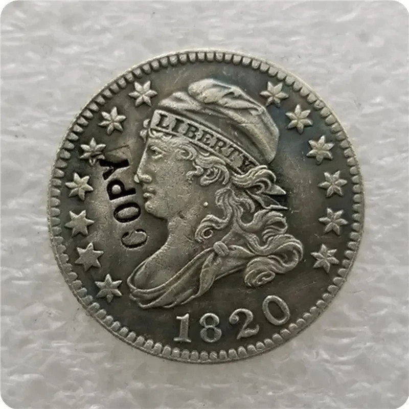 1820 Capped Bust  Dime Coin Contemporary Copy