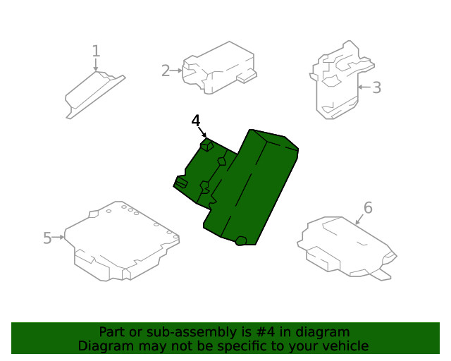 Genuine Ford Trailer Brake Control Module FL3Z-19H332-E