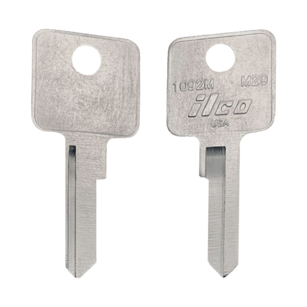 M29 / 1092M Key Blank Nickel