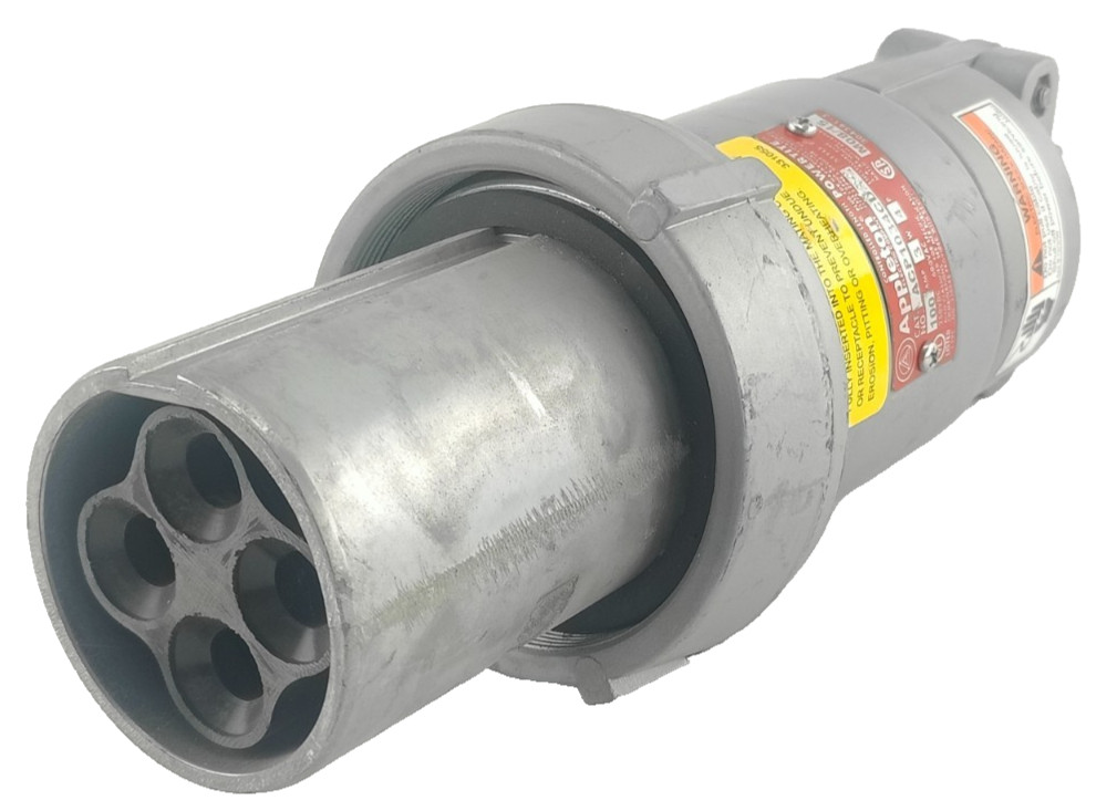 APPLETON ACP1034CDRS 100-Amp PIN&SLEEVE REVERSE SERVICE PLUG 3W 4P