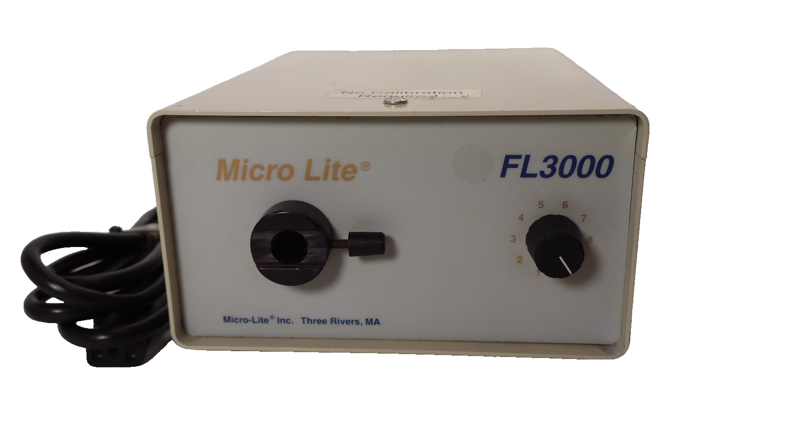 Micro Lite FL3000 Fiber Optic Light Source With Power Cord