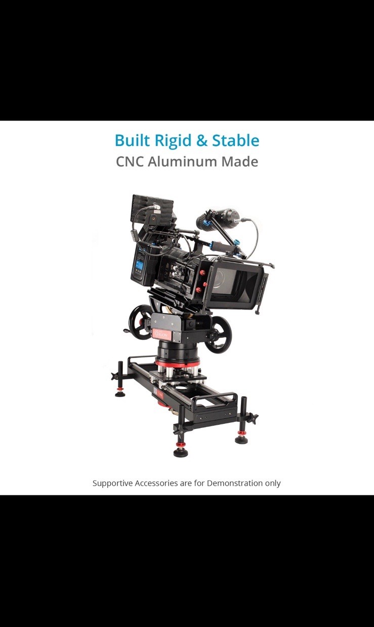 Proaim Flyking Precision Video Camera Slider (Mitchell Mount) + Flight Case 4ft!