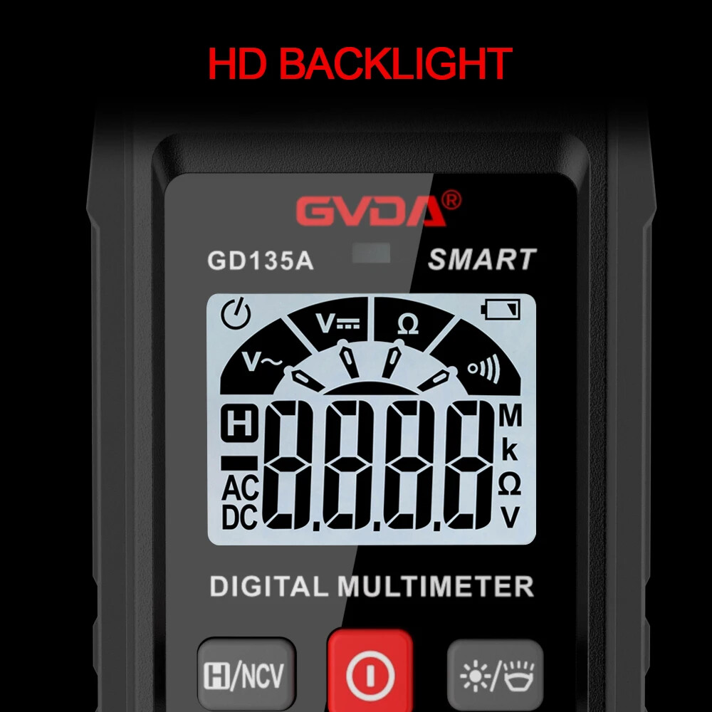 NEW Digital Multimeter Auto Range Multi-meter 4000 Counts Smart