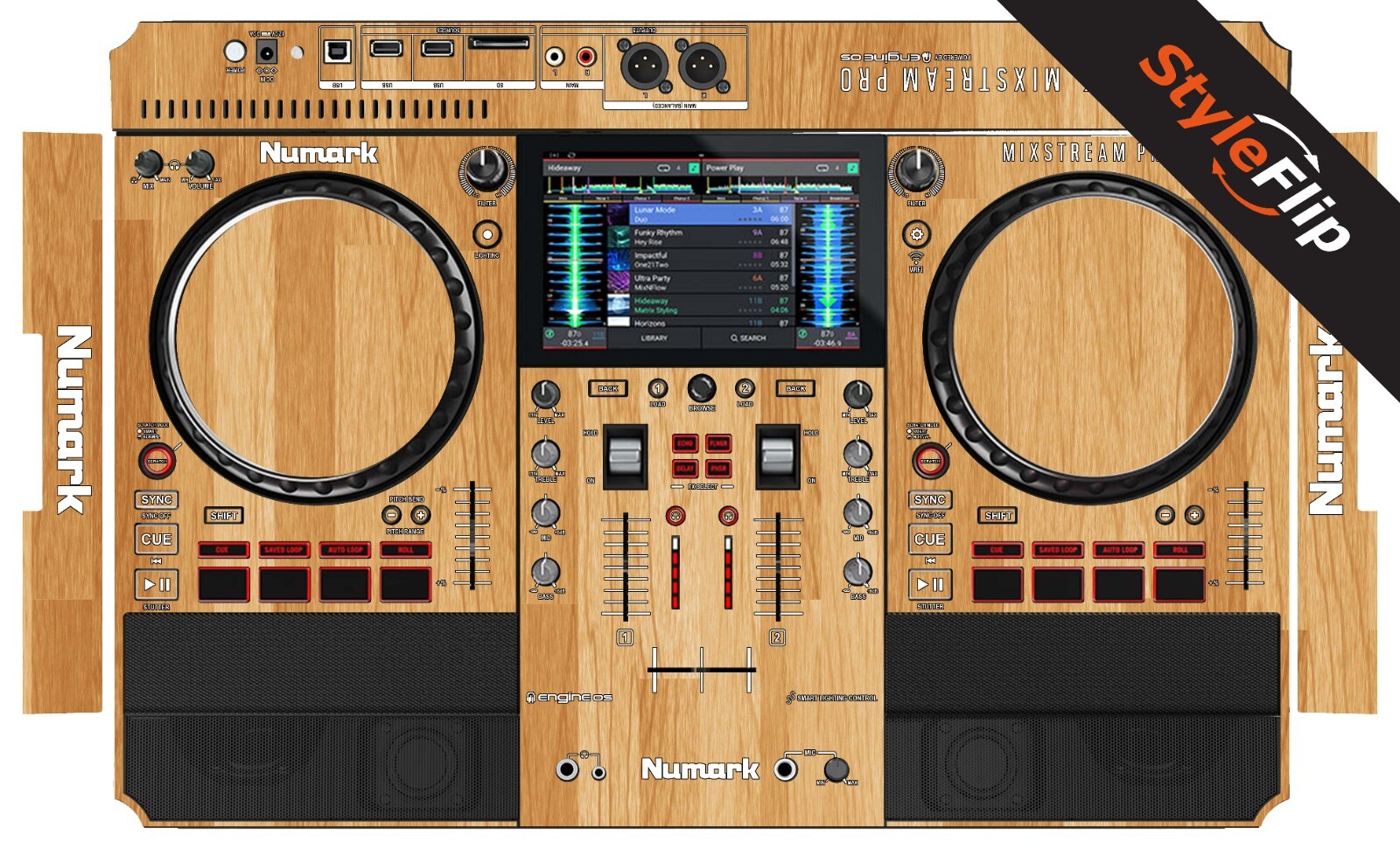 Numark Mixstream Pro Skin | Wood #5 | Protective Decal | StyleFlip Skins
