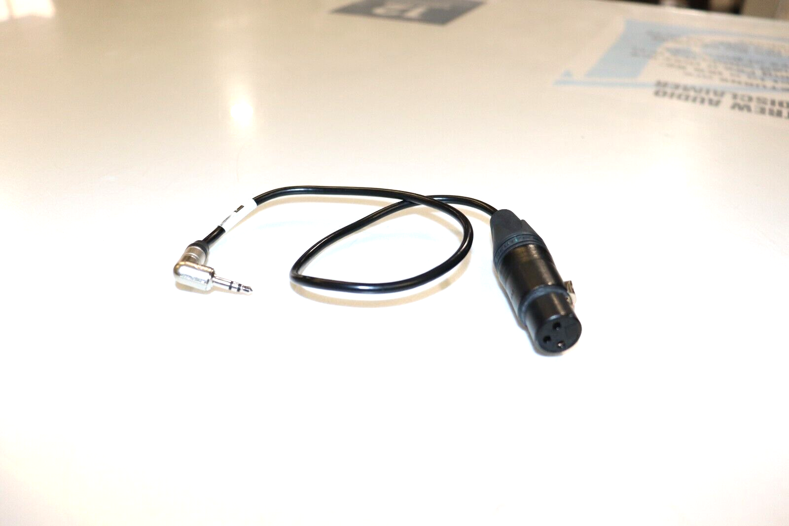 Timecode cable (signal path: XLR Female to 3.5mm) (x10)
