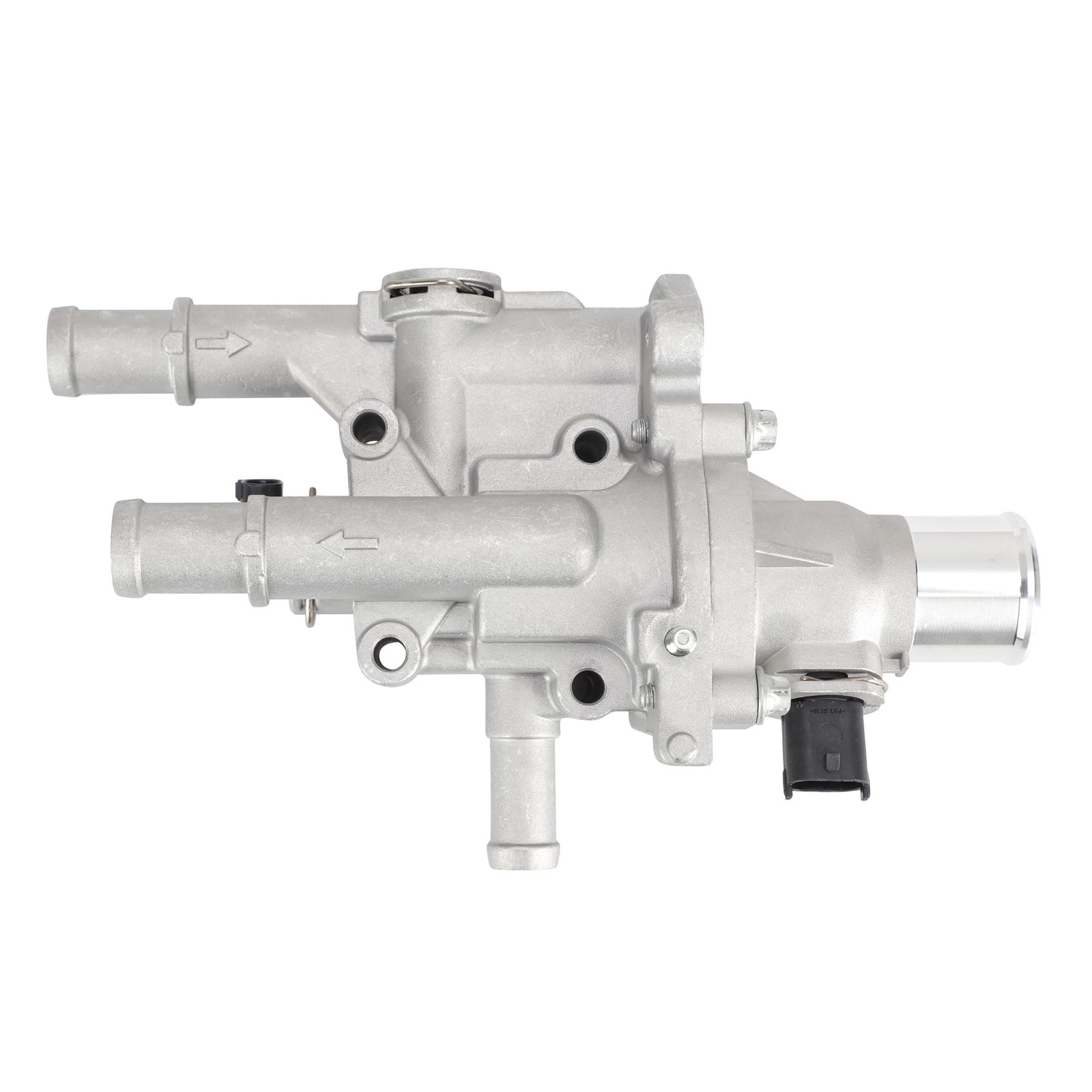 New Aluminium Engine Thermostat Housing Assembly W/Sensors