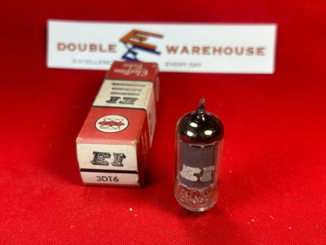 Vintage EI 3DT6 Electron Vacuum Tube