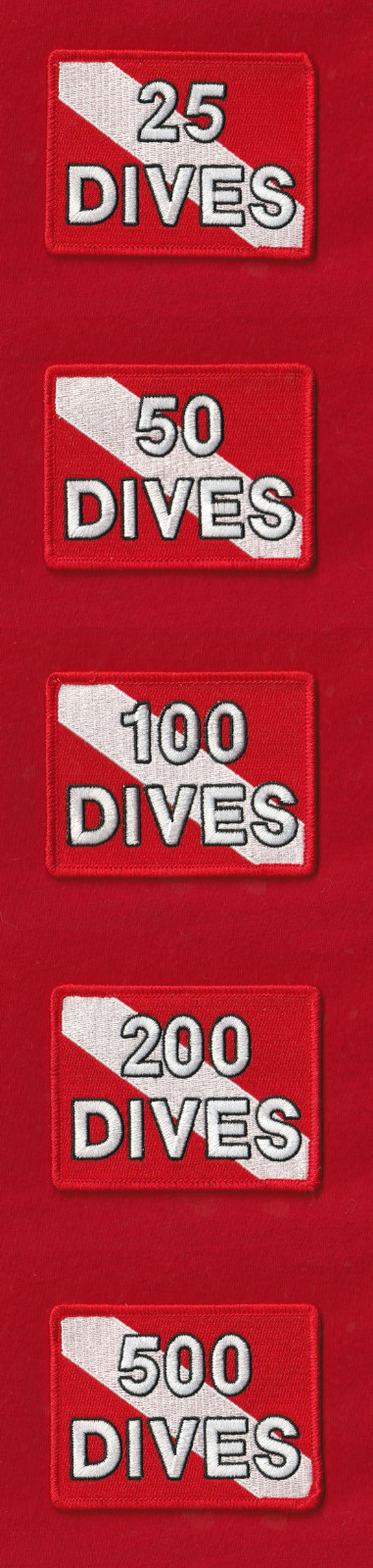 NITROX COLORS Fully Embroidered Patch Dive Flag SCUBA Diving Diver Down NEW USA