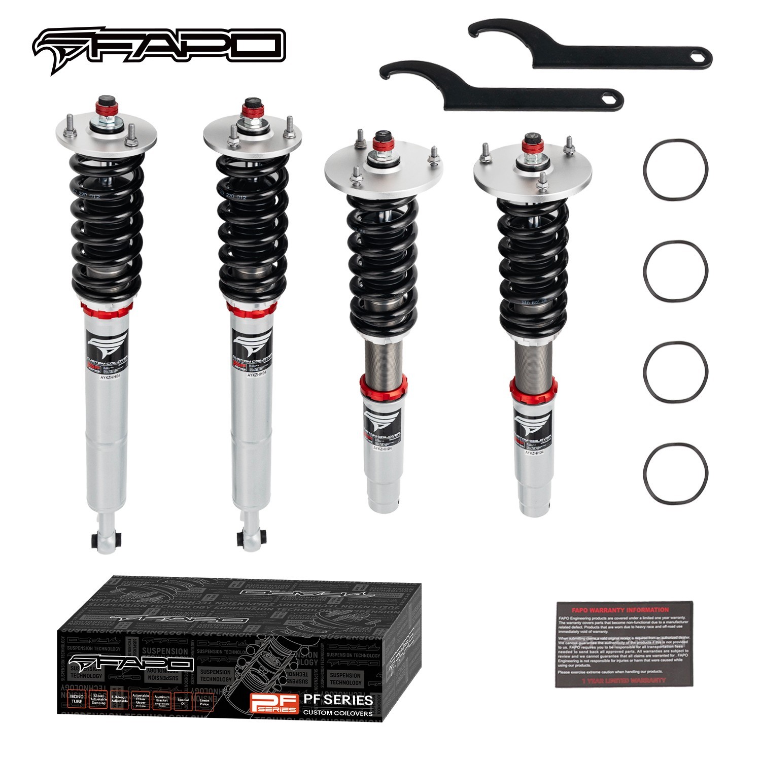 FAPO PF Series 32 Level Damper Coilover for Mercedes-Benz S-Class RWD W220 00-06