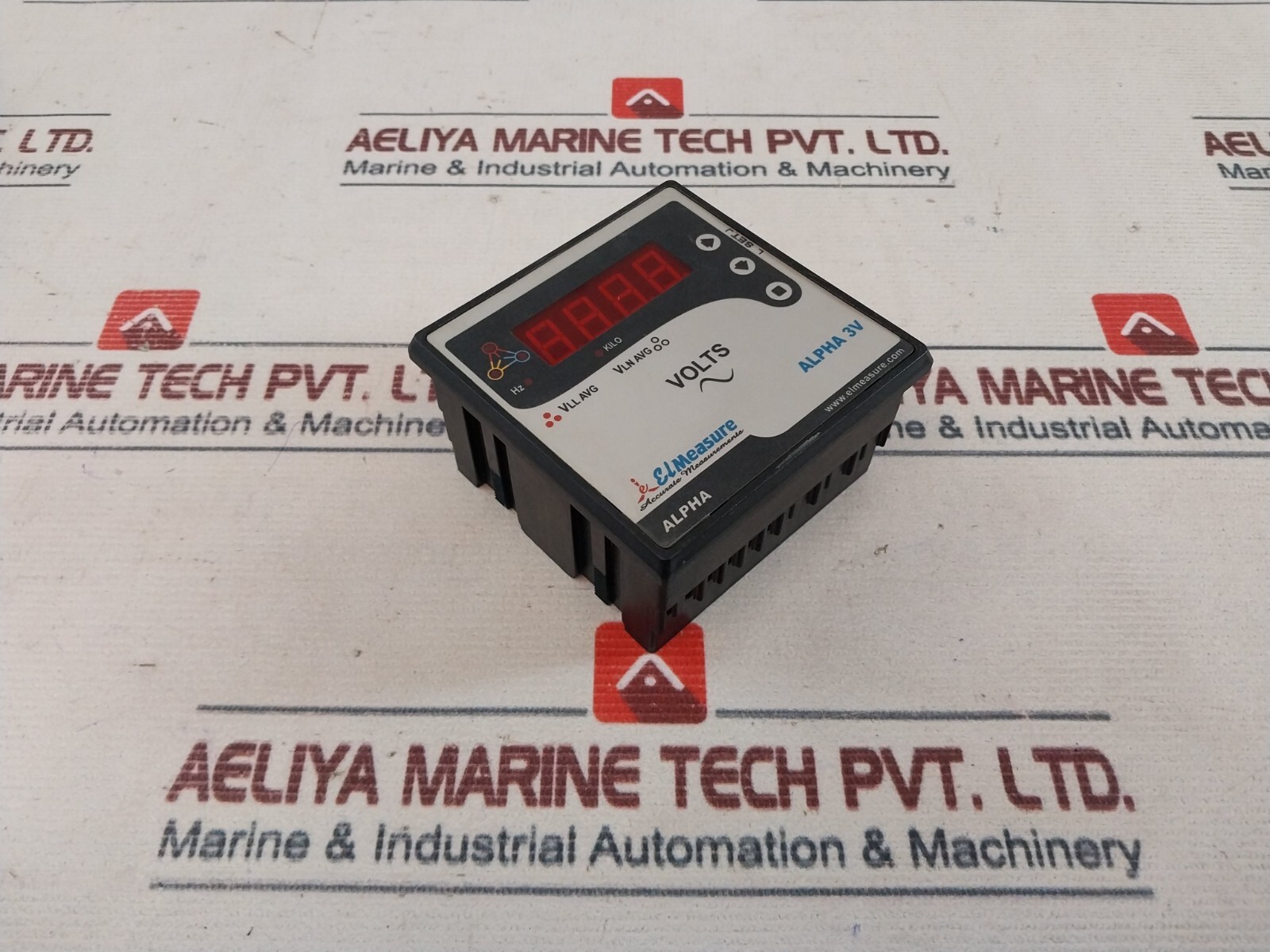 Elmeasure Alpha 3V 3 Phase Volt Meter 80-300V AC