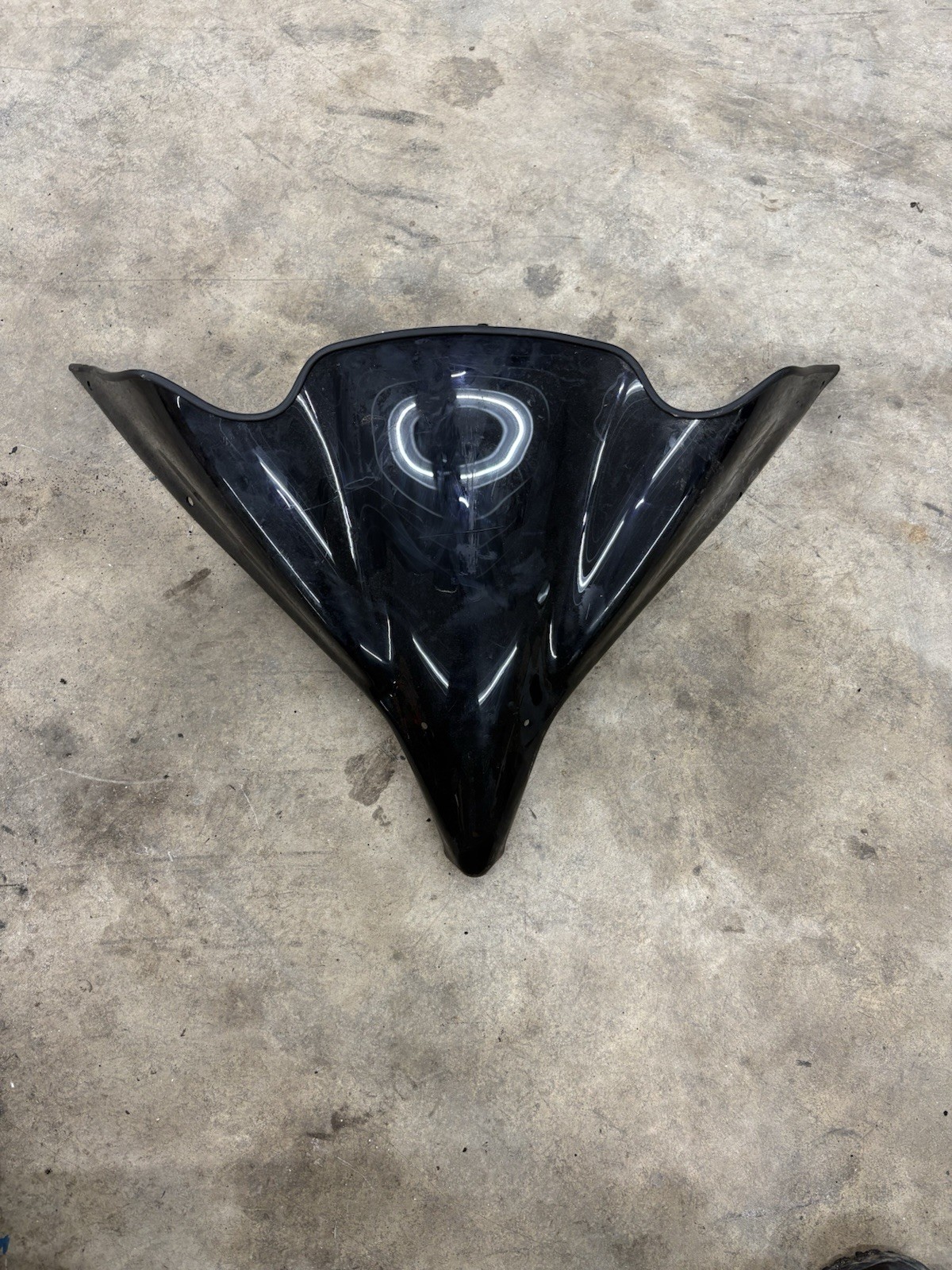 Yamaha Windshield - APEX ATTAK VECTOR- Short Blacked Out