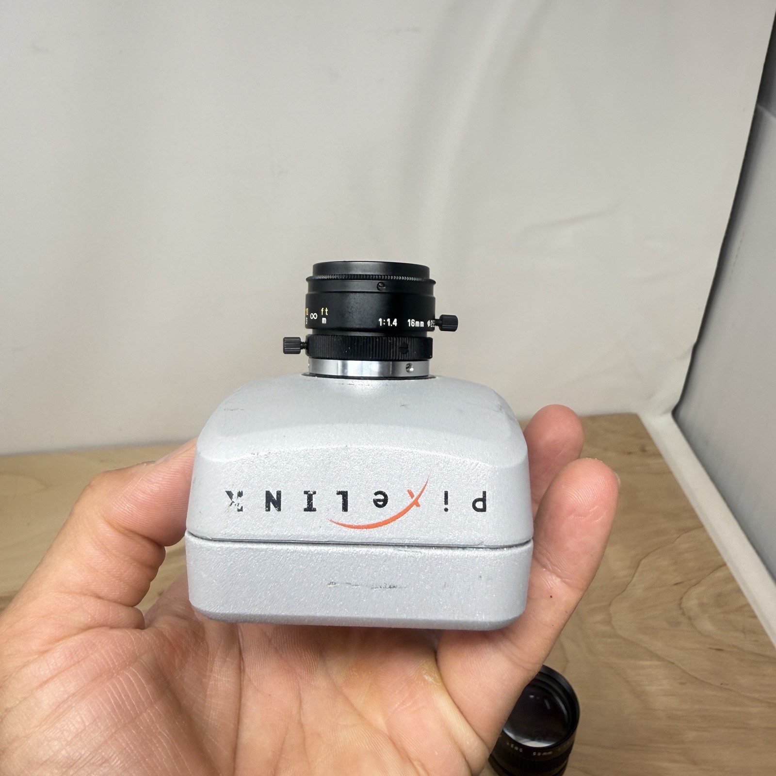 Pixelink PL-A641 Microscope Camera With 5 TV Lenses / Untested