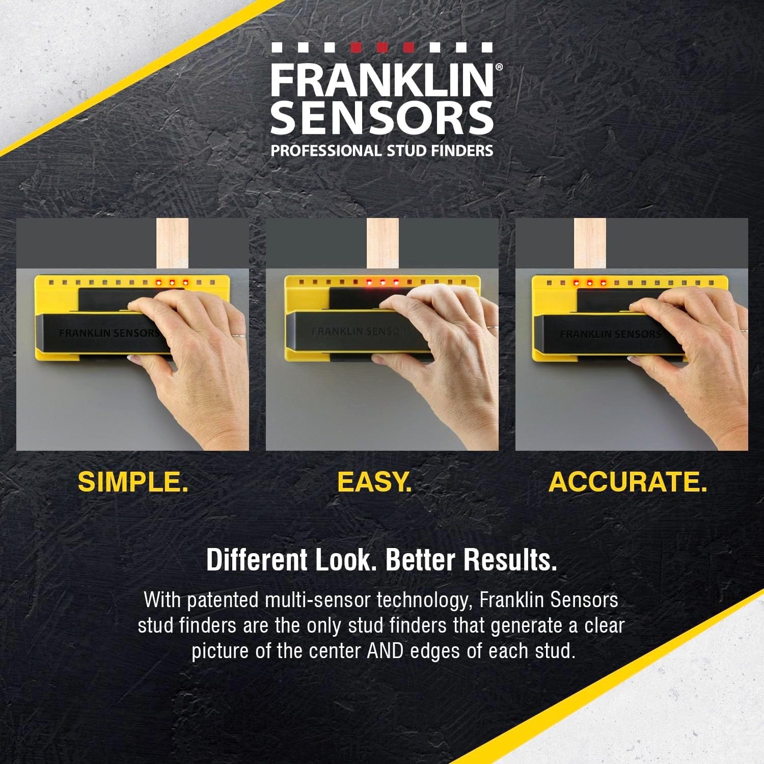 Enhanced Accuracy Stud Detector | 13-Sensor Wall Scanner