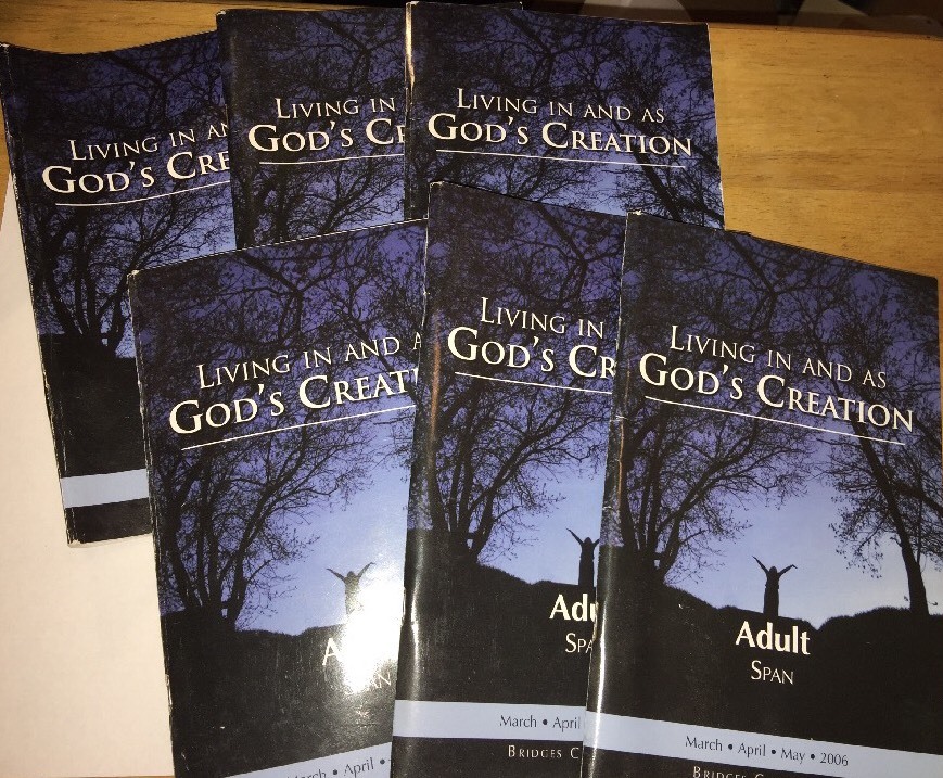 6-Bridges Curriculum-Adult Span-Living in & as God's Creation-Mar Apr May 2006