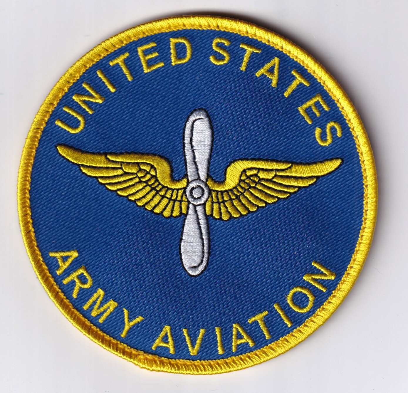 US Army Aviation Branch Patch – Iron-On/Sew On, 4"