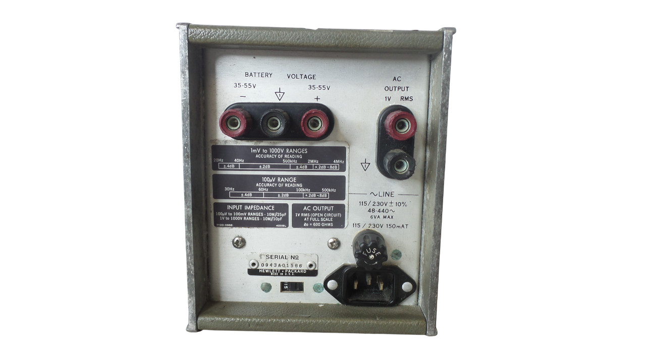 HP 400GL AC Voltmeter - Free Shipping