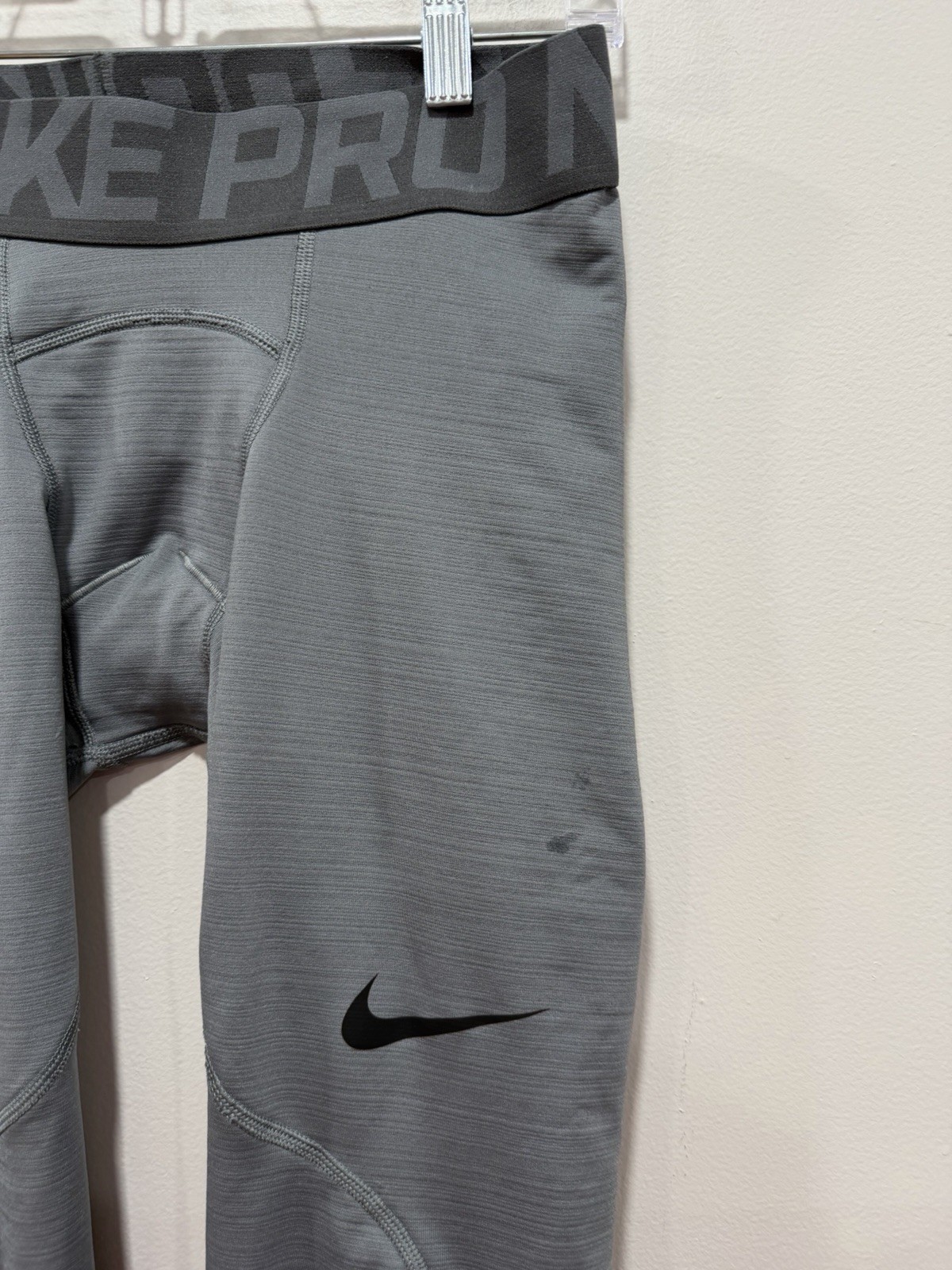 Nike Pro Dri-FIT Compression Leggings Gray Size Medium