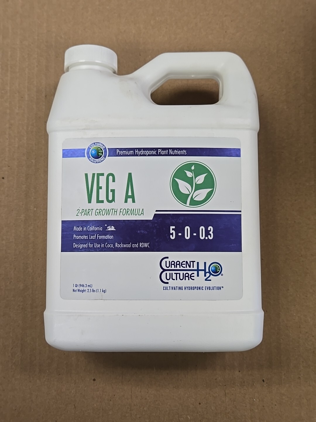 Cultured Solutions VEG A - 1 QUART