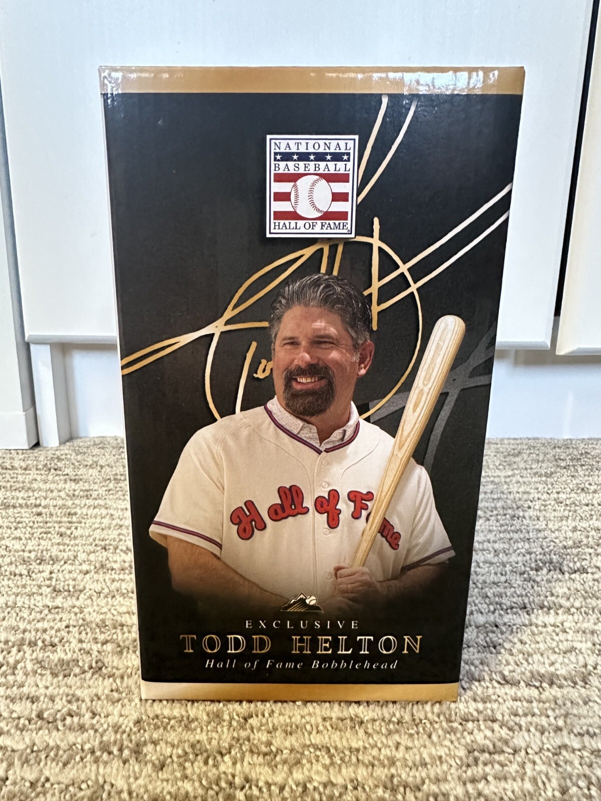 Colorado Rockies MLB - EXCLUSIVE Todd Helton HOF 2024 Bobblehead - NEW