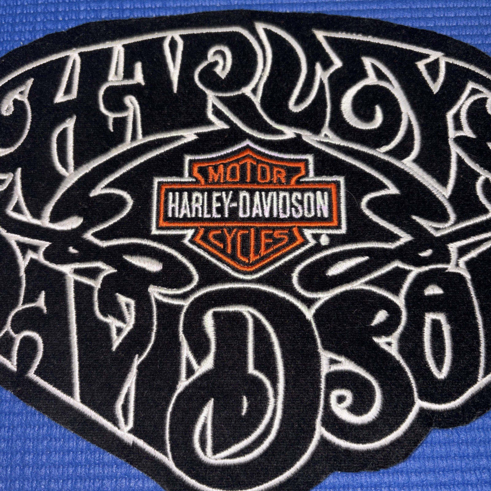 Harley Davidson Patch Black Velvet Global Product