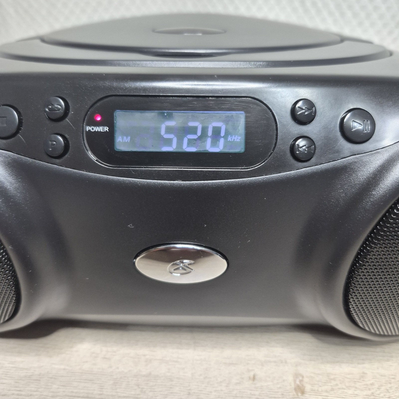 GPX Portable CD/ Radio Boom Box. Tested