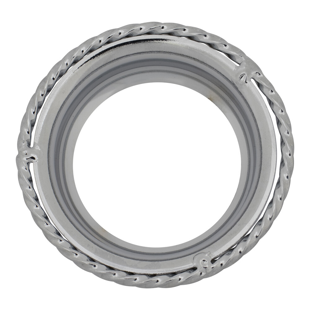 OG LOWRIDER CLASSIC 51MM SQUARE TWISTED BOTTOM BRACKET CUP CHROME