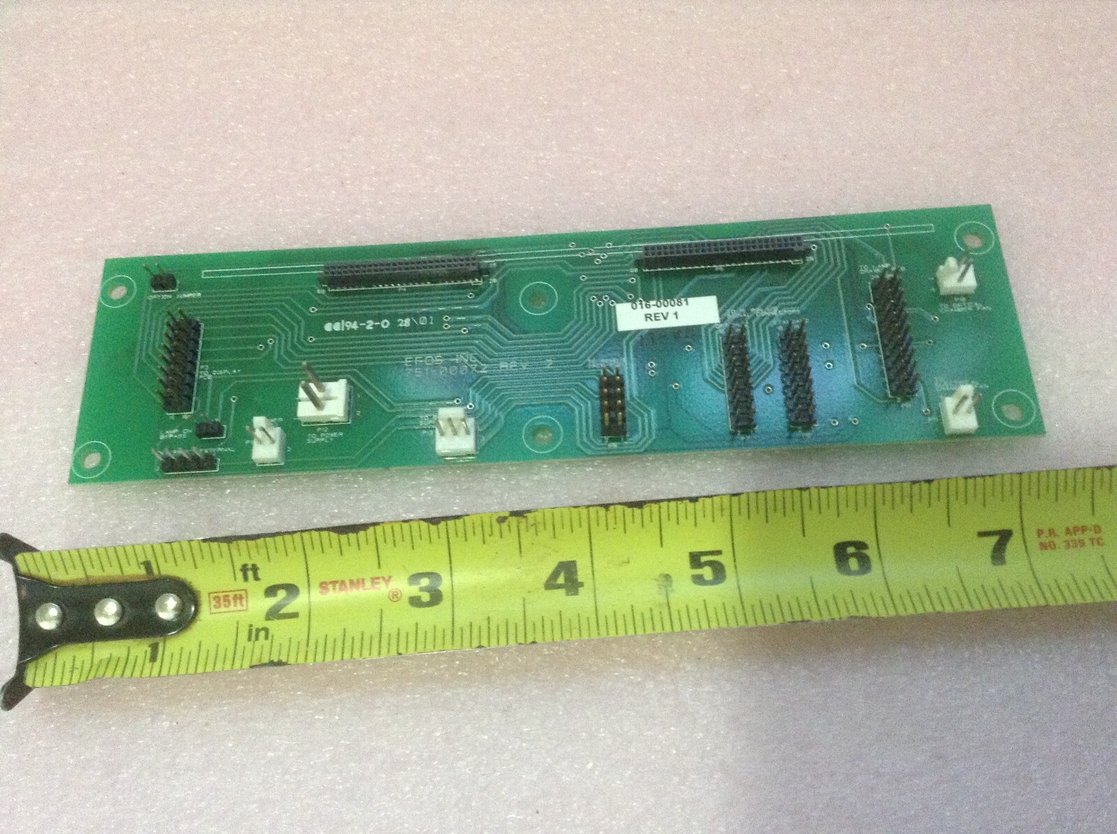 EFOS 751-00072 Board D 016-90081