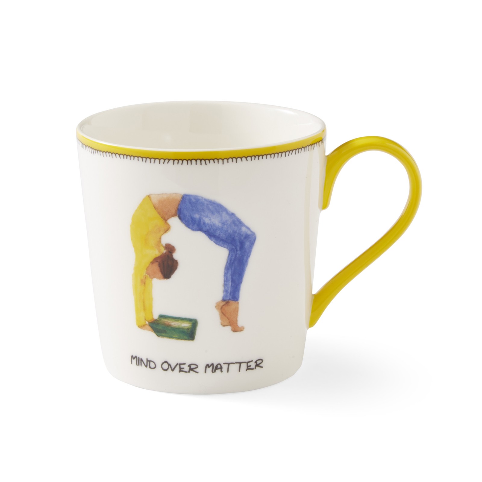 Spode Kit Kemp Doodles Mind Over Matter Mug