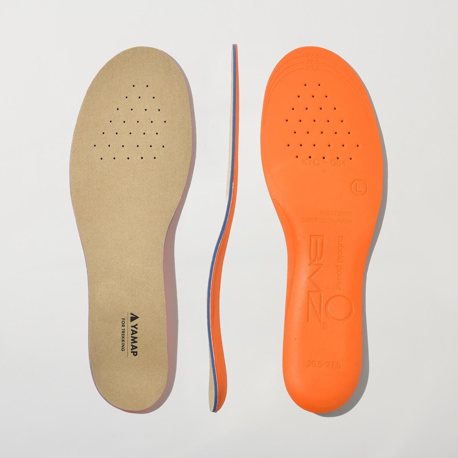 Bespoke Mountain Walk Insoles (Basic) with YAMAP