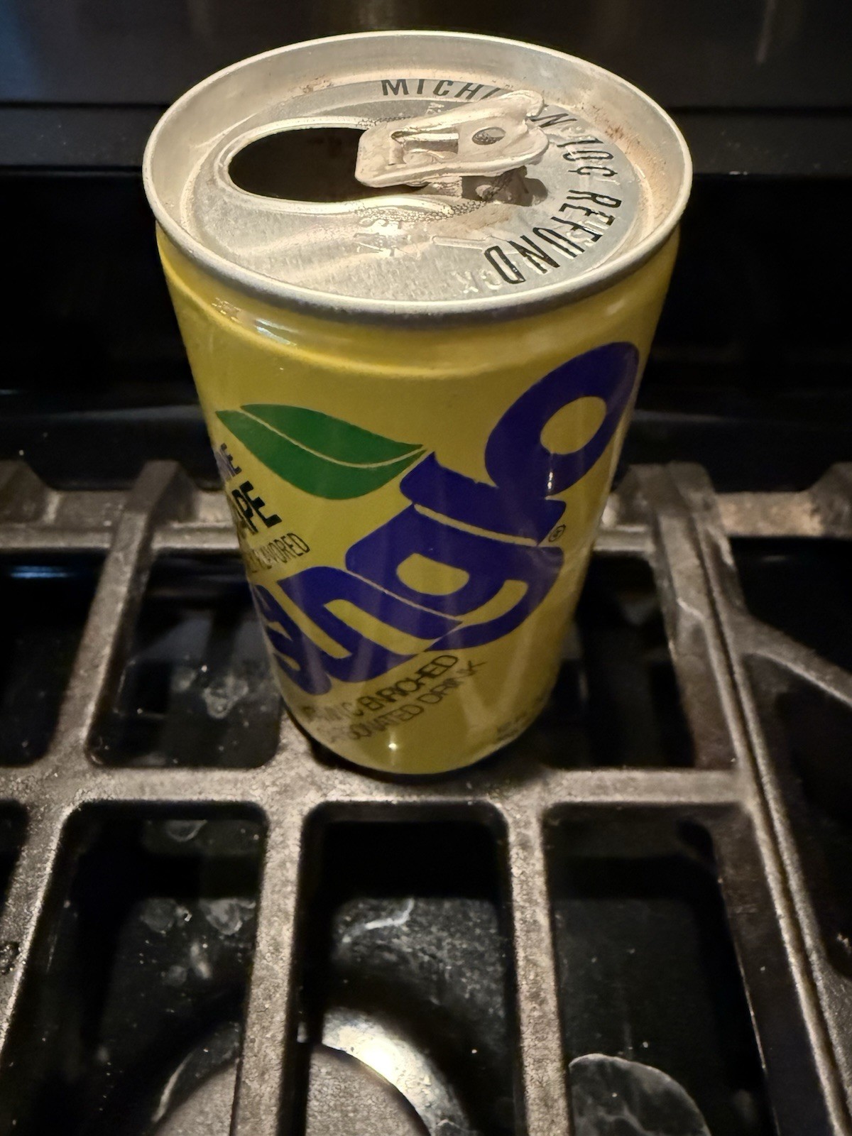 Vintage SUNGLO 12oz. Empty Aluminum Soda 🥤 Can Grape 🍇