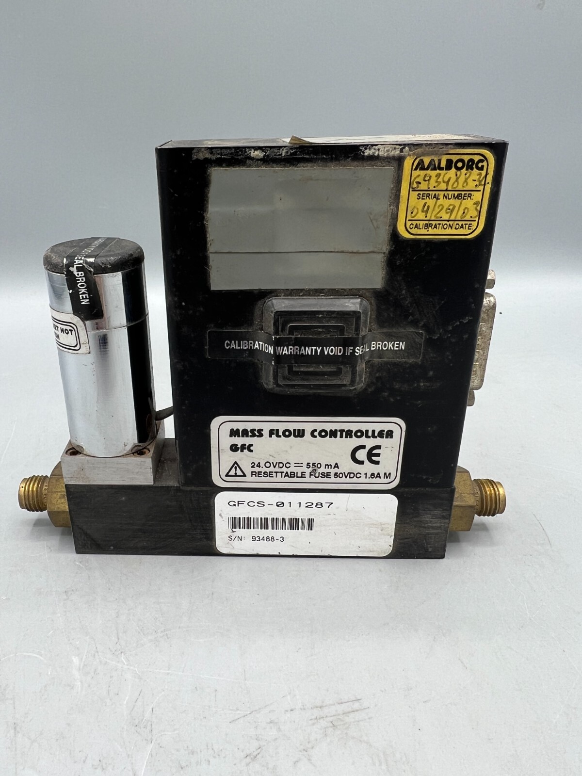 Aalborg GFC173 Mass Flow Controller GFC N2 0-5 Flow Range