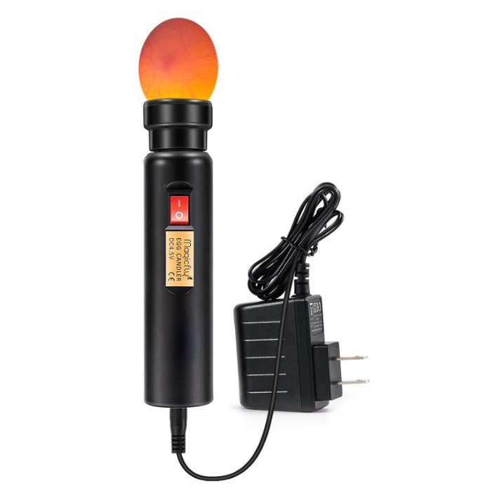 Magicfly Bright Cool LED Light Egg Candler Tester, Powered Only by Power Supply