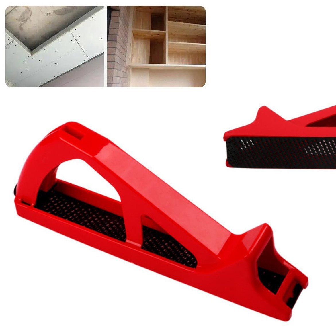 Lightweight Gypsum Board Rasp Tool for Drywall Planing and Edge Finishing