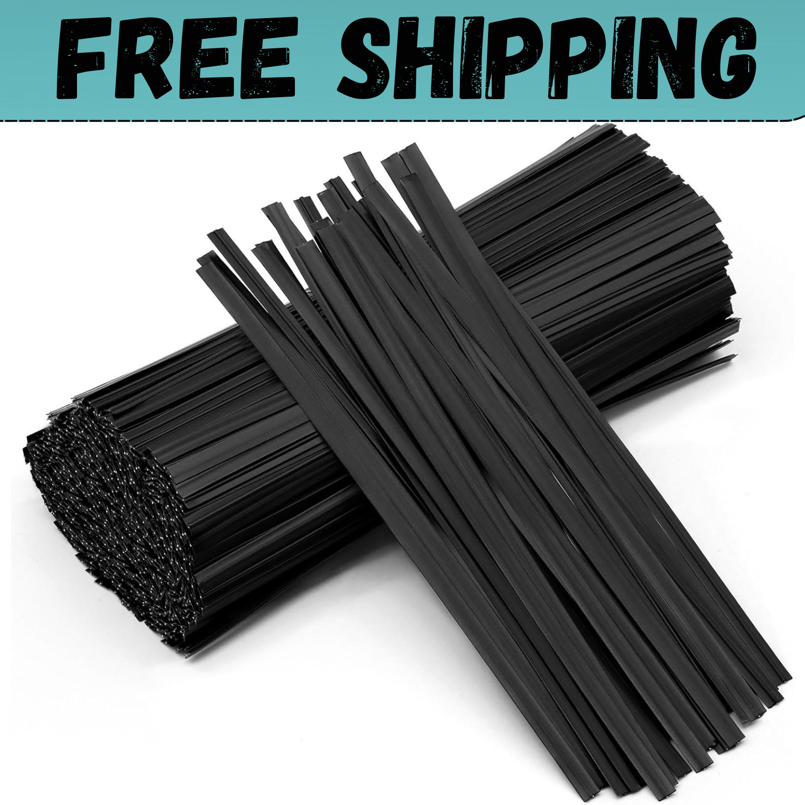 400 Pcs Twist Ties for Bags 5" Cable Ties Bag Twist Ties for Cord Twist Bread