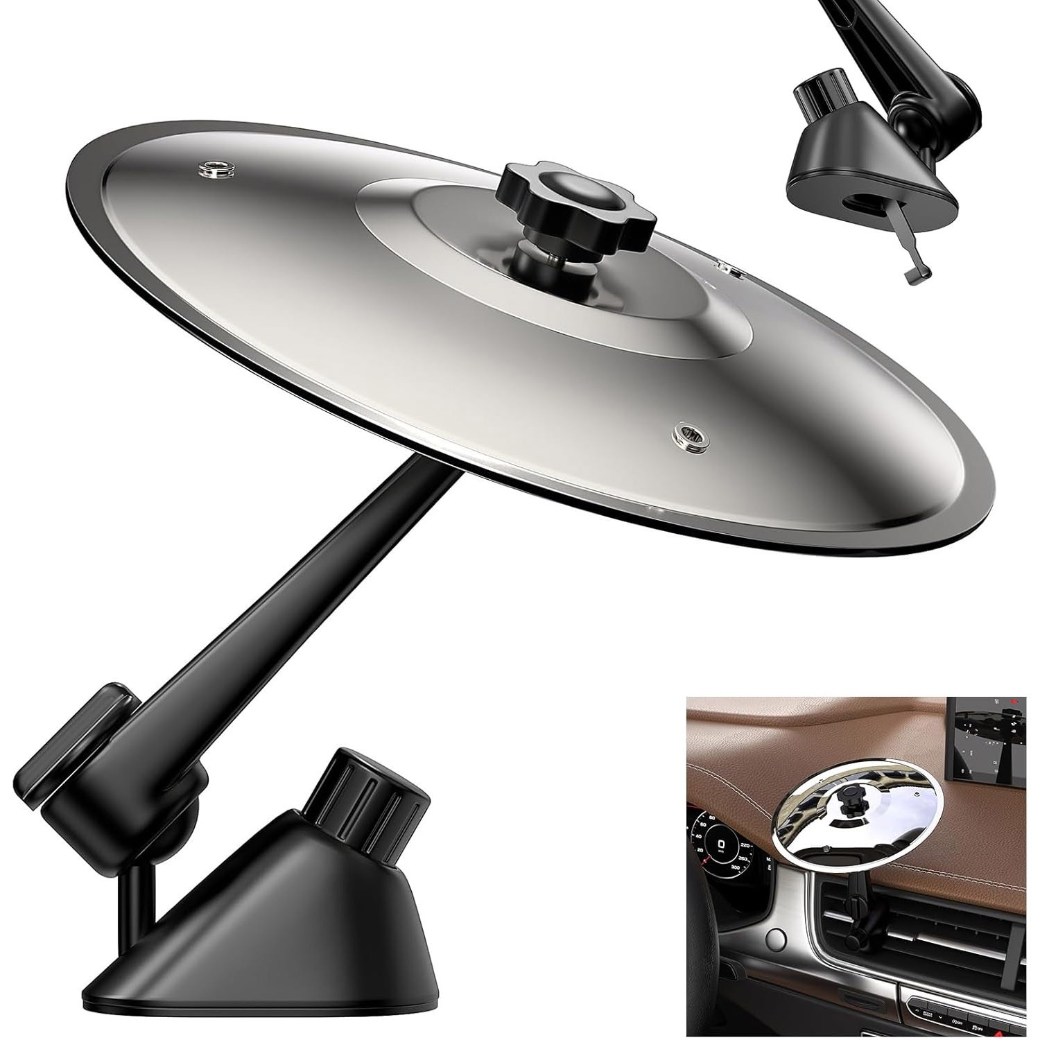 Mini Car Crash Cymbal Car Drum Cymbal Air Vent, Make Your Driving More Fun