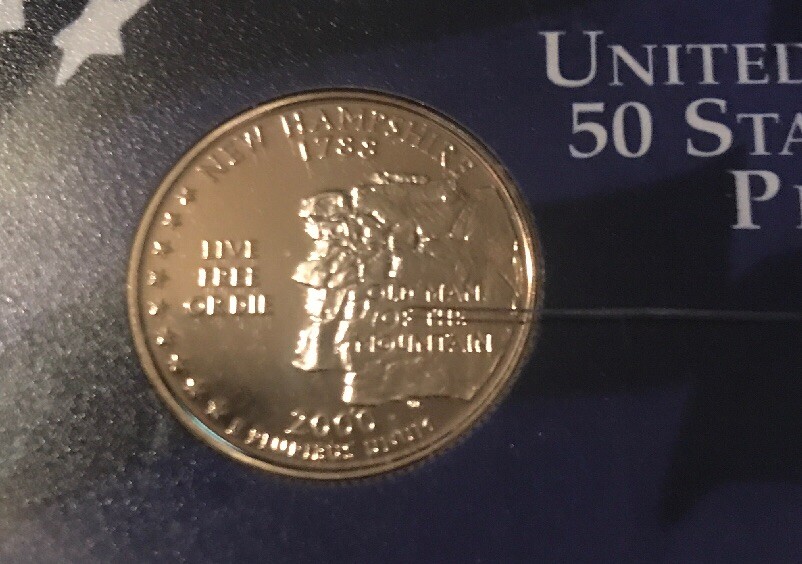 2000 S US Mint 50 State Quarters Proof Set. CLAD • #1029