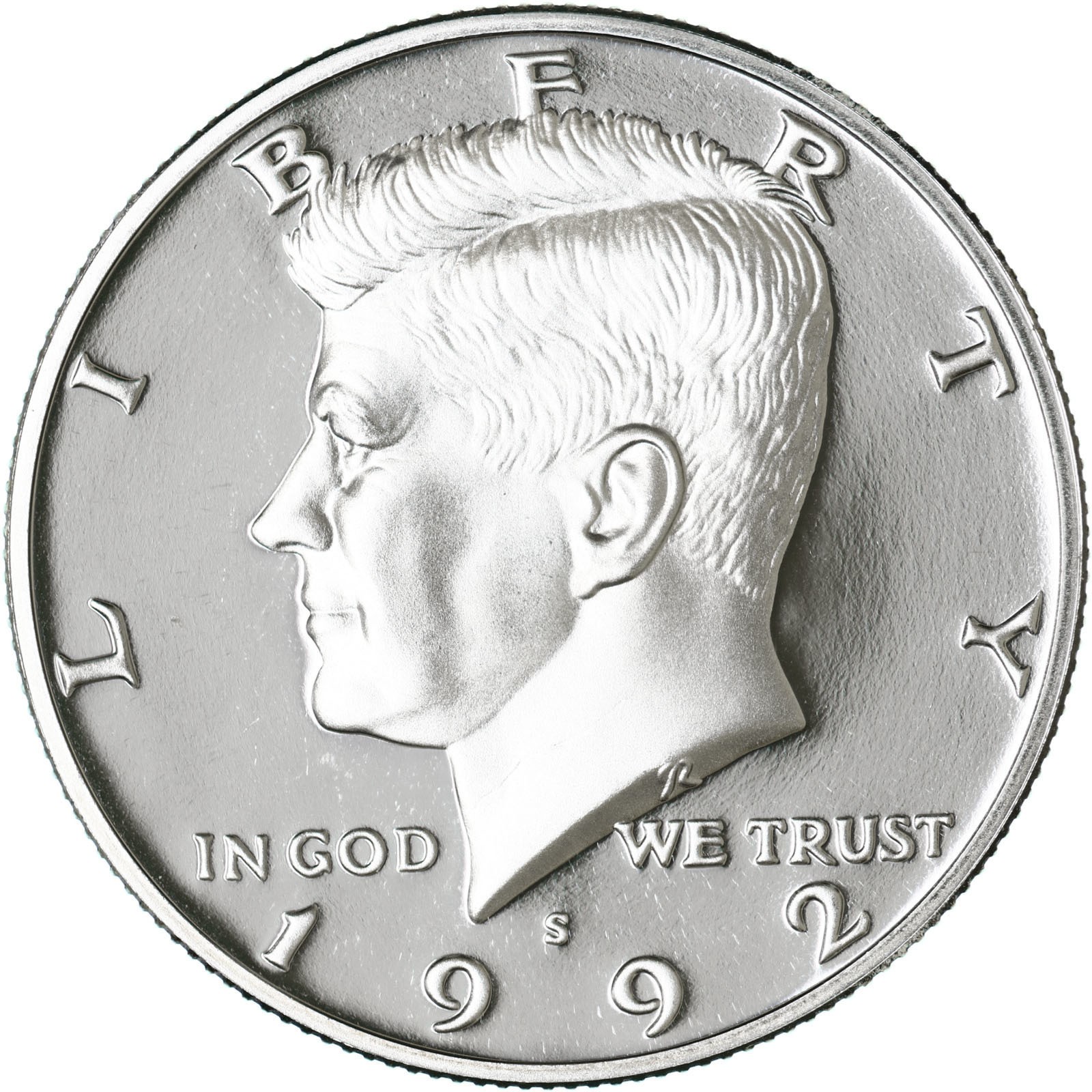 1992 S Kennedy Half Dollar Gem DCam Proof CN-Clad