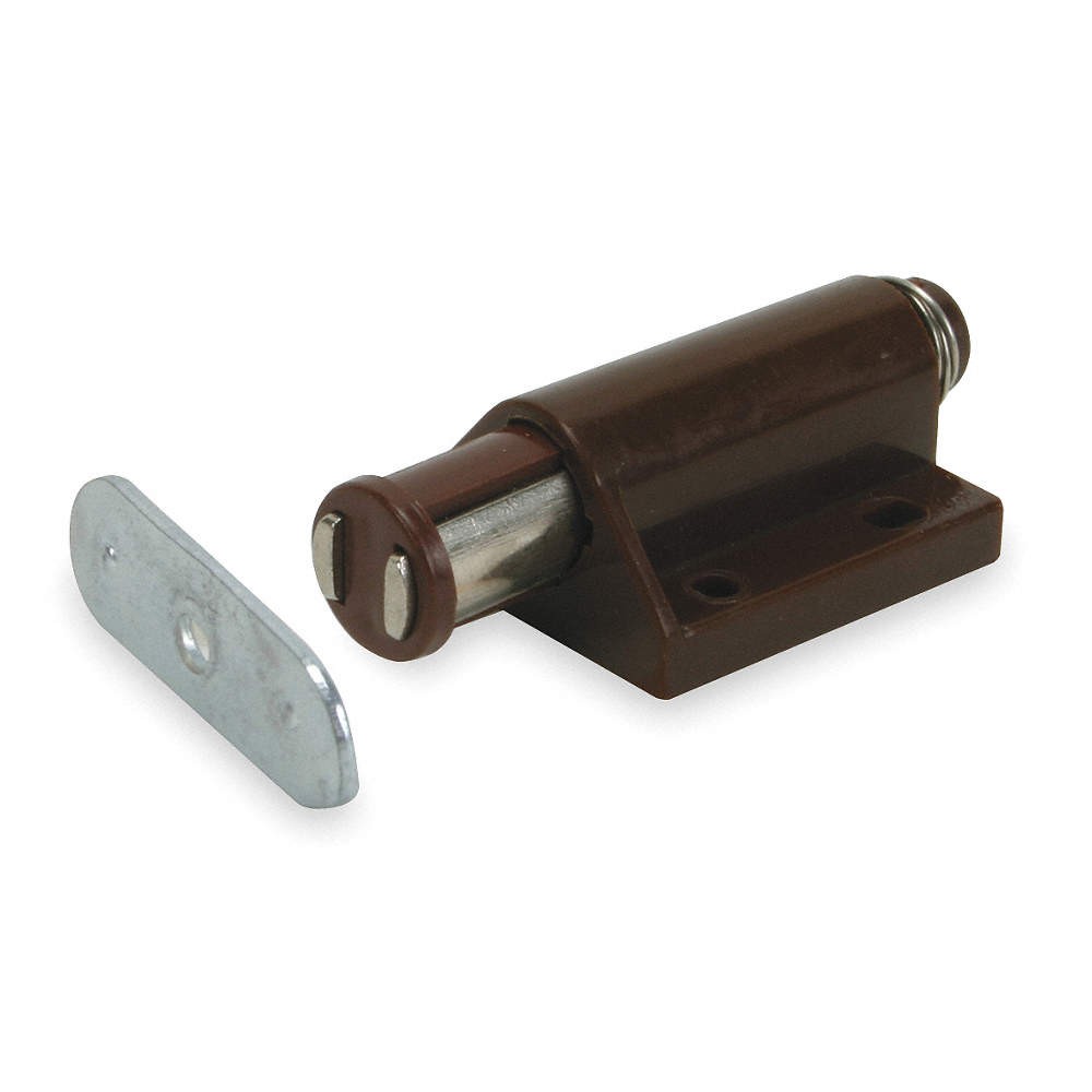 GRAINGER APPROVED 1WAA1 Magnetic Catch,Push-to-Open,2.5 lb. 1WAA1