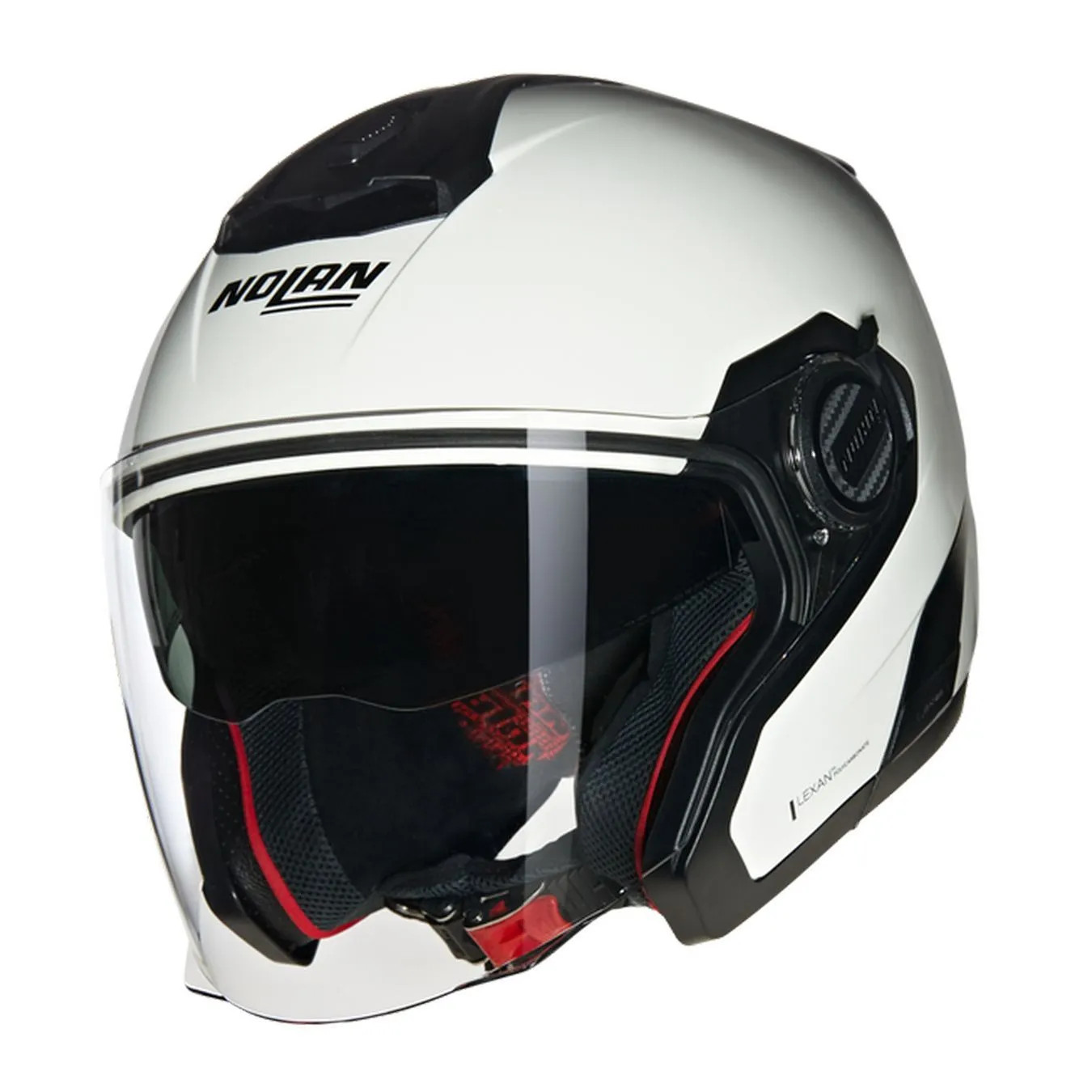 Nolan N40-5 06 Classic Jet Motorcycle Helmet 305 Glossy White