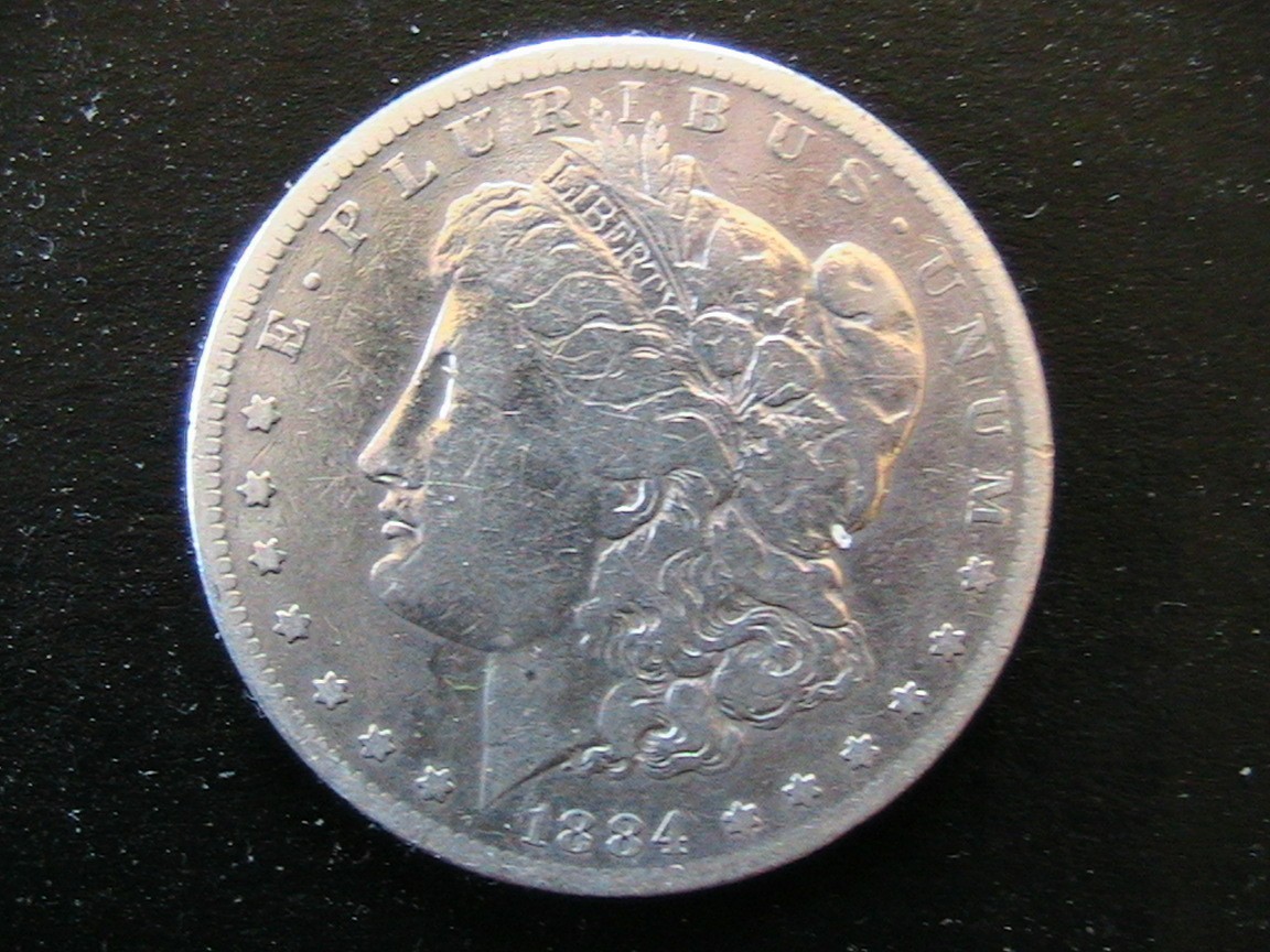 1884-S MORGAN DOLLAR
