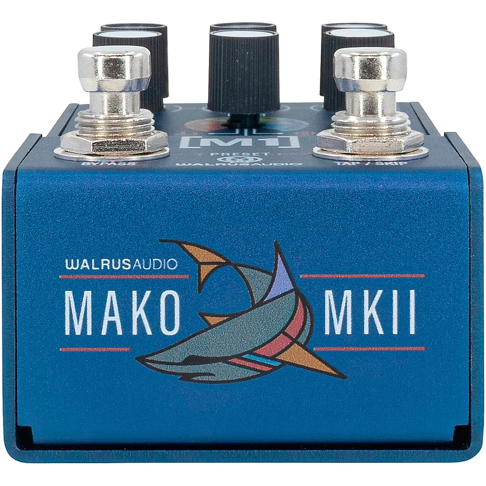 Walrus Audio Mako Series M1 HighFidelity Modulation Machine MKII Blue