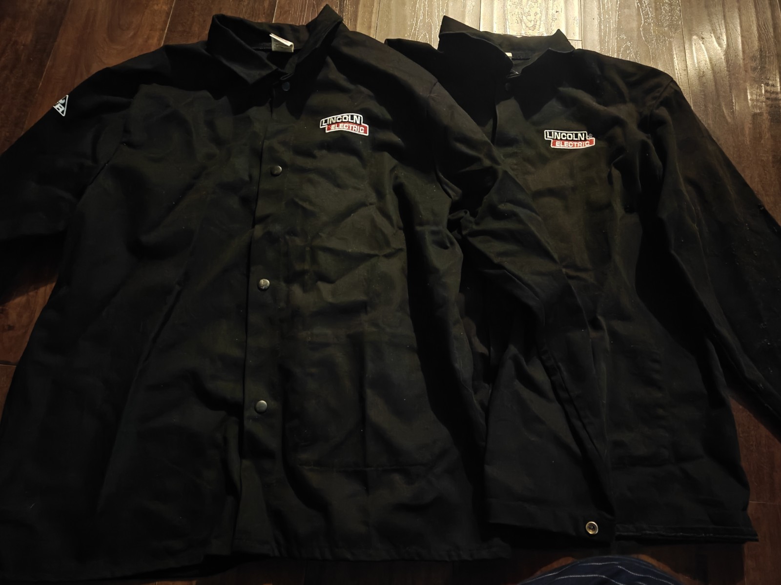 2x Lincoln K2985 Traditional FR Cloth Welders Welding Jacket Size XL