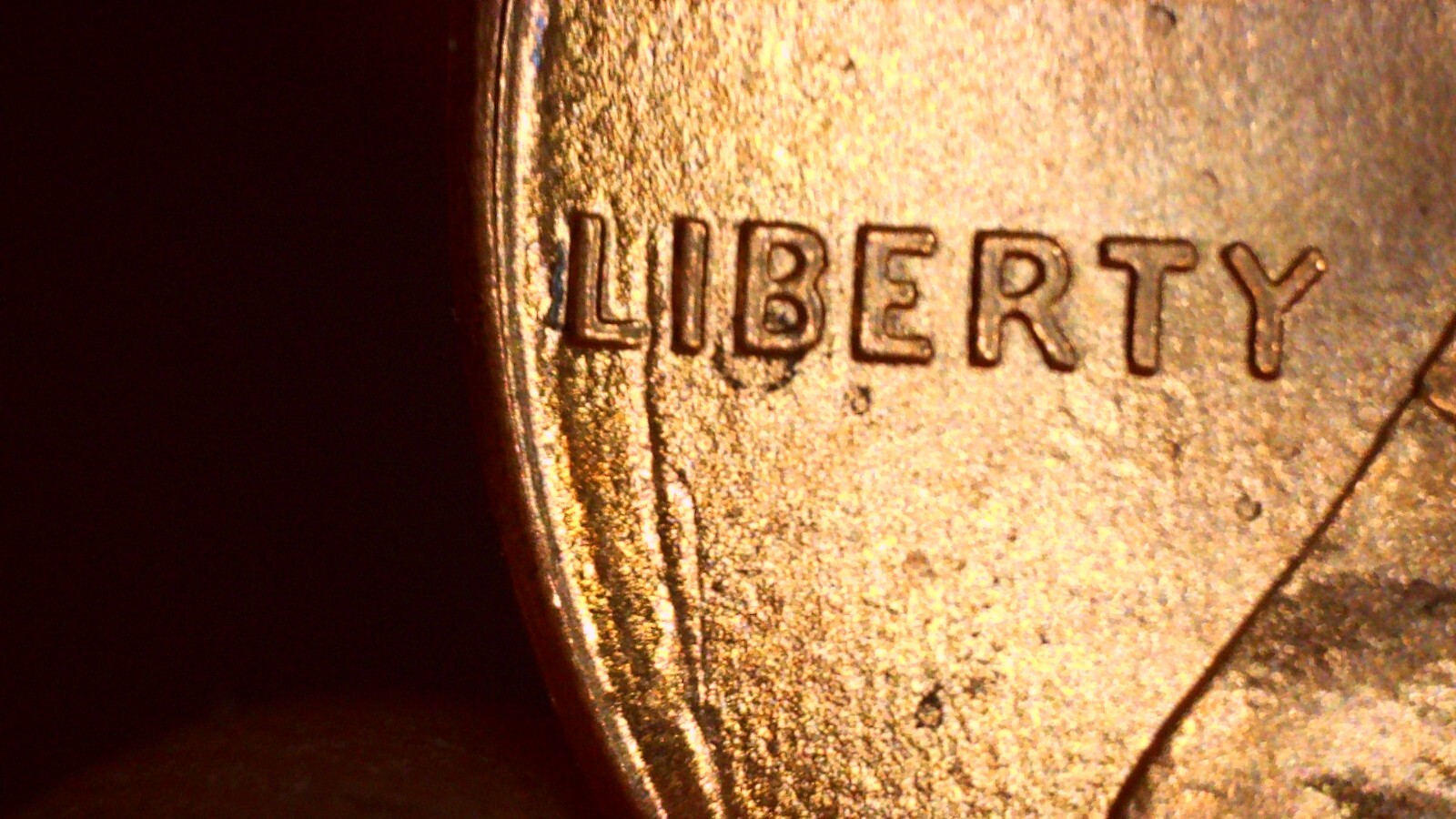 1995 Lincoln Penny Plating Error Obverse